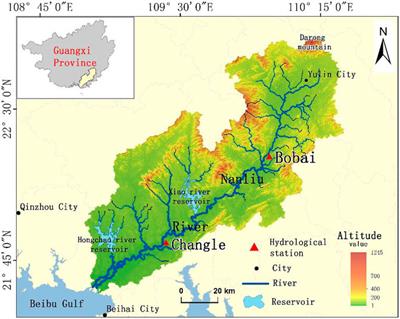 Variations in the Suspended Sediment Concentration in Mountain-Type Rivers Flowing Into the Sea in the Past 60 years—Taking Nanliu River in Beibu Gulf as an Example